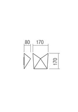 Nástěnné svítidlo KIKO AP LED 7w IP54 SWh 3000K REDO 9517