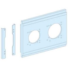 Schneider 08864 Montážní deska s dvěma otvory 65x85mm a 90x100mm