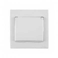 Schneider AYA2800321 Zásuvka 2P+PE, 230V/16A, clonky, IP44, polar