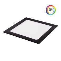 24HB27 LED panel RGBCCT 27W 24V čtverec černý T-LED 102344