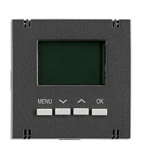 Kryt termostatu pro topení/chlazení, digitální, antracit SCHRACK EV113362--