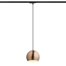 AGNETA pro jednookr. lištu závěsná česaná měď 230V E27 40W RENDL R13973