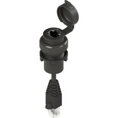 Zásuvka RJ45 IP67 PIZZATO E21RJ451BN1