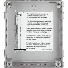 INSTALAČNÍ KRABICE PRO PANEL ROBUR, 1MODULOVÁ BTICINO 350110