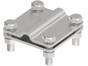 Křížová svorka L 65 na drát a pásku 8/10mm, páska 40mm V2A GROMTOR 101613