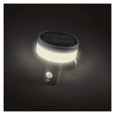 LED zahradní solární nástěnné svítidlo s čidlem soumraku TERION 12,5x15x14,2 cm