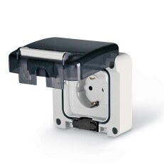 Scame PROTECTA IP66 - zásuvka 16A,250V - 137.4407
