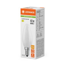Světelný zdroj LED CLASSIC B DIM P 5.9W 827 Frosted E14 LEDVANCE 4099854464515