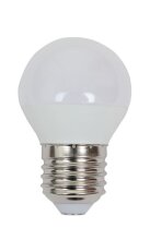 SMD LED, E27 G45, 5W, 500lm, 4000K