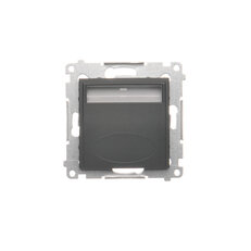 LED osvětlení (přístroj) 14V (0,56W), 5900 K, černá matná DOS14A.01/49