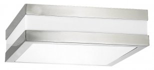 Stuttgart E27 2x 11W IP44 saténový chrom RABALUX 8227