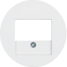 Centrální díl pro TAE zásuvku,USB a repr. zásuvku, R.x/1930/R.classic, bílá lesk