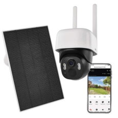 GoSmart Venkovní bateriová kamera IP-1200 WASP s WiFi a solárním panelem H4067