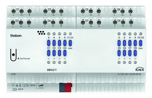 Univerzální stmívací aktor DM 8-2 T KNX