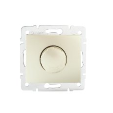 Otočný stmívač DOMO 500W s filtrem perleťově bílá 24964 Kanlux