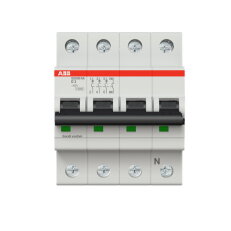 ABB S203M-D3NA jistič 3F odpojení N vodiče (3+NA) 3 A char. D 10kA