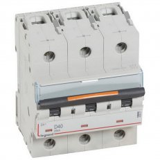 DX3 JISTIČ, 3 PÓLOVÝ, CHAR. D,40A 25KA LEGRAND 409837