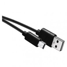 Nabíjecí a datový kabel USB-A 2.0 mini USB-B 2.0, 2 m, černý EMOS SM7009BL