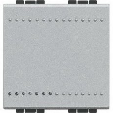BTICINO LIVINGLIGHT SPÍNAČ Č.1 ŠROUBOVÉ SVORKY 2MODULOVÝ TECH NT4001M2N