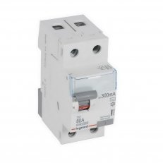 TX3 PROUDOVÝ CHRÁNIČ, 2 PÓLOVÝ, 80A 300MA, TYP AC LEGRAND 411532