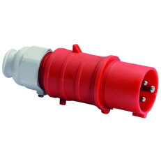 Vidlice 32A 3p 400V IP44 9h Quick-Connect BALS 21844