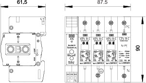 OBO 5097432 CombiController V25 V25-B+C 3+NPE+AS