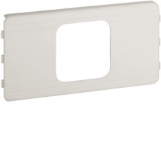 Víko kanálu s výřezem pro krabice s otvorem 60mm, 100 bílá IBOCO B02352