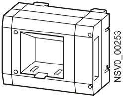 BD01-AK1M1/F Odbočná skříň pro zabudován SIEMENS BVP:034273