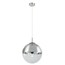 Závěsné svítidlo VARUS nikl 1xE27, max. 40W 230V GLOBO 15853