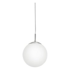 Závěsné svítidlo RONDO d200 matný nikl/opálové matné 60W IP20 EGLO 85261