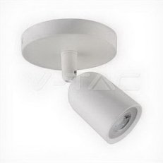 1*GU10 Wall Fitting  White