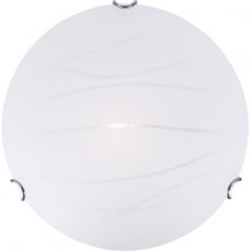 Stropní a nástěnné svítidlo Skanda 400 bílá 2x60W IP20 E27 COMPOLUX 912724/08