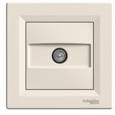 Schneider EPH3200223 Zásuvka TV, průběžná, krémová