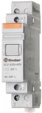 Instalační relé, 1Z/20A, 24V AC FINDER 22.21.8.024.4000