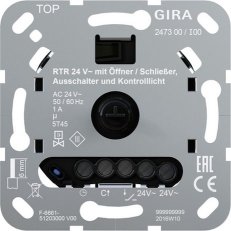 RPT 24 V otvír./uzavír. vyp. + kontrolka vložka GIRA 247300