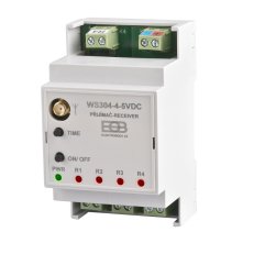 WS304-4-5VDC Přijímač na DIN lištu