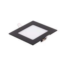 BSN6-LED panel 6W-DW denní bílá čtverec černý T-LED 102111