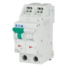 PLI-C6/1N Jistič PLI (bezšroubové svorky nahoře) char C 1+N-pólový 10kA 6A