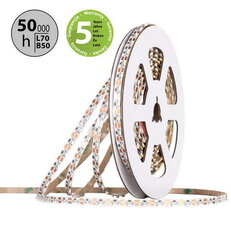 LED pásek stranový SMD3014 NW 100LED/m 6W/m 600lm/m CRI90 IP20 DC12V 5mm 5m