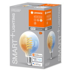Světelný zdroj LEDVANCE Smart+ Wifi Filament Globe Tunable White 2700K E27