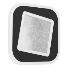 Nástěnné svítidlo MACCHIONI LED 200X200 černá/třpyt 12W IP20 EGLO 901239