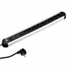 Bachman 331.007 PRIMO 9xCEE7/3 overvoltage protection power 2m CEE7/7