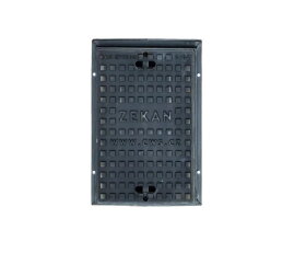 Litinový poklop ZEKAN XXL, třída zatížení B125 CWS 00912BLV