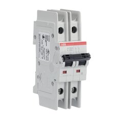 ABB SU202M-K25 jistič char. K 10kA 25A 2P  dle UL489 a CSA 22.2 No. 5