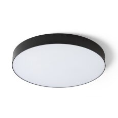 LARISA R 60 DIMM stropní černá 230V LED 100W 3/4/6500K RENDL R14365
