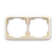 ABB Tango Dvojrámeček vodorovný slonová kost BLISTR 3901A-B20 CW