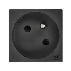 Zásuvka silová K45 (přístroj s krytem),