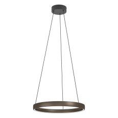 Závěsné svítidlo TRABUCO LED-CCT d550 50W IP20 černá/bronz EGLO 390451