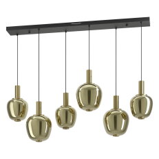 Závěsné svítidlo FRUITERA LED-CCT 44,1W IP20 matná mosaz/zlatá EGLO 390466