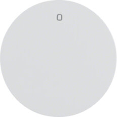 Kolébka s potiskem ''0'', Berker R.1/R.3, bílá, lesk HAGER WLW1014WG